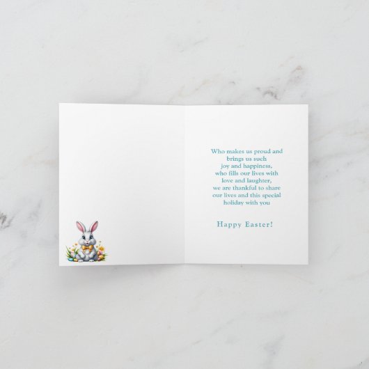 Speciale zoon Paas Kaart (Binnen)