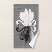 " Speciale zwaan" badhanddoeken set Bad Handdoek (Handdoek)