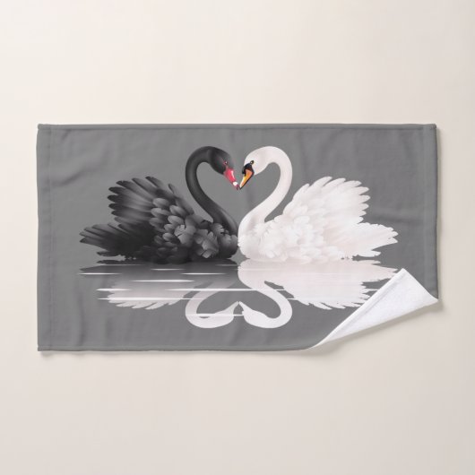 " Speciale zwaan" badhanddoeken set Bad Handdoek (Handdoek)