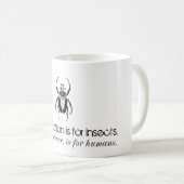 Specialisatie is bedoeld voor de Mok van insecten (Voorkant rechts)