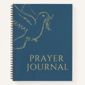 Specialisatie van de naam van het Prayer Journal. Notitieboek (Voorkant)