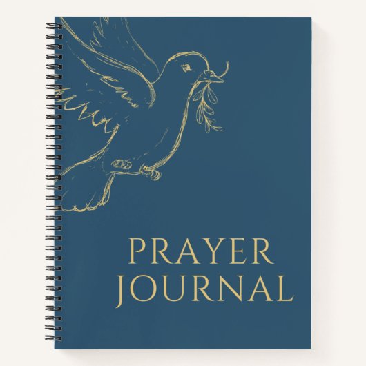 Specialisatie van de naam van het Prayer Journal. Notitieboek (Voorkant)