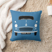 Specialiseer aangepaste Blue Morris Minor pop art Kussen (Deken)