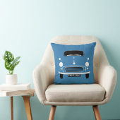 Specialiseer aangepaste Blue Morris Minor pop art Kussen (Stoel)
