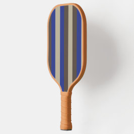 Specialiseer afbeelding met blauwe bruin beige ver pickleball paddle