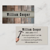 Specialiseer de Bouwer van de Reparatie van het Hu Visitekaartje (Voorkant / Achterkant)