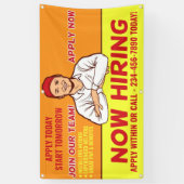 Specialiseer Gedetailleerde Wij huren Commercieel  Spandoek (Verticaal)