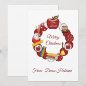 Specialiseer leraar kerst (Voorkant / Achterkant)