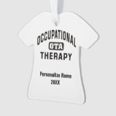 Specialiseer OTA-assistent voor beroepsmatige ther Ornament (voorkant)