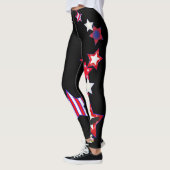 Specialiseer Patriottic USA Flag 4 juli Legging (Links)