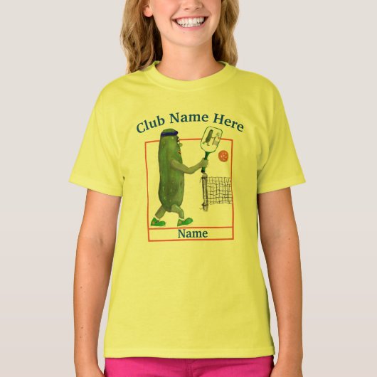 Specialiseer Pickleball Club Fun T-Shirt (Voorkant)