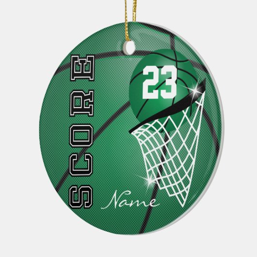 Specialiseer Superstar Basketball Keramisch Ornament (Links)