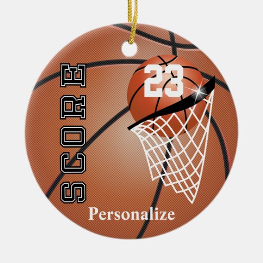 Specialiseer Superstar Basketball Keramisch Ornament (Voorkant)