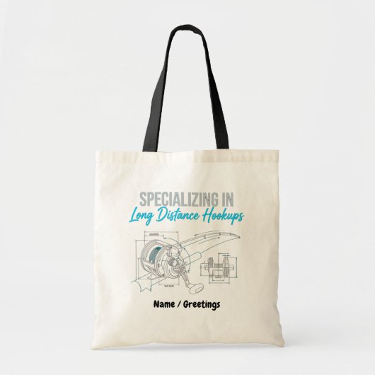 Specialiseren in lange afstand hookups grappige te tote bag (Voorkant)