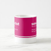 Specialist Grappig Naaien Moderne Typografie Koffi Koffiemok (Center)