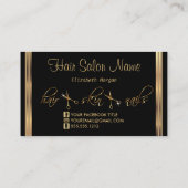 Specialist Hair Stylist Visitekaartje (Achterkant)