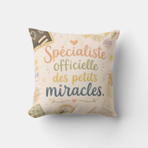 Specialist in kleine wonderen kussen