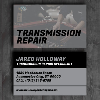 Specialist in minimale transmissiereparatie visitekaartje