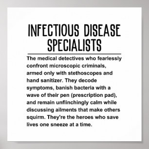 Specialist infectieziekten poster