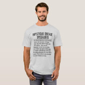 Specialist infectieziekten t-shirt (Voorkant volledig)