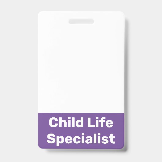 Specialist Kinderlevens Badge (Voorzijde)