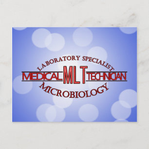 SPECIALIST LAB MLT MICROBIOLOGIE MEDISCH LAB TECH BRIEFKAART