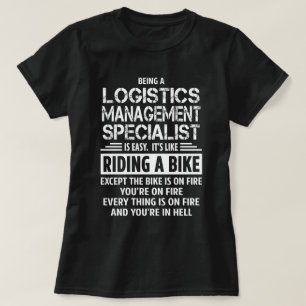 specialist logistiek management t-shirt