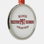 SPECIALIST PBT PHLEBOTOMY TECH BLOED COLLECTIE METALEN ORNAMENT (Rechts)