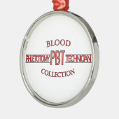 SPECIALIST PBT PHLEBOTOMY TECH BLOED COLLECTIE METALEN ORNAMENT (Links)