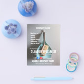 SPECIALIST SCHOONMAKER huishoudelijke hulp Flyer (Enkel)