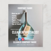 SPECIALIST SCHOONMAKER huishoudelijke hulp Flyer (Voorkant)