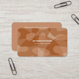 Specialist voor interieurontwerp visitekaartje