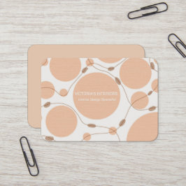 Specialist voor interieurontwerp visitekaartje