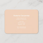 Specialist voor interieurontwerp visitekaartje (Achterkant)