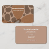 Specialist voor interieurontwerp visitekaartje (Voorkant / Achterkant)