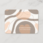 Specialist voor interieurontwerp visitekaartje (Voorkant)