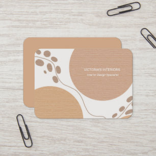 Specialist voor interieurontwerp visitekaartje