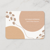 Specialist voor interieurontwerp visitekaartje (Voorkant)