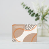 Specialist voor interieurontwerp visitekaartje (Staand voorkant)