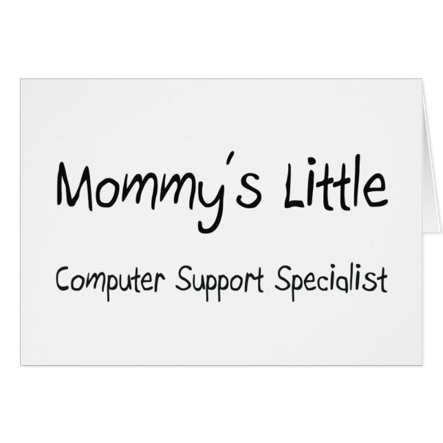 Specialist voor kleine computerondersteuning (Voorkant Horizontaal)