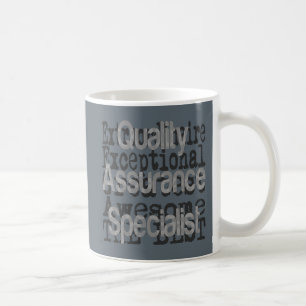 Specialist voor kwaliteitsborging koffiemok