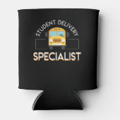 Specialist voor schoolbusstudenten blikjeskoeler (Voorkant)