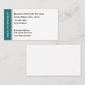 Specialiste bewerkbare Visitekaartjes voor kindere (Voorkant / Achterkant)