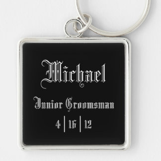 Specialistische Junior Groomsman Sleutelhanger