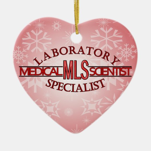 SPECIALISTISCHE LAB MLS MEDISCHE LABORATORIUMWETEN KERAMISCH ORNAMENT (Voorkant)