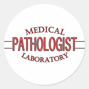 SPECIALISTISCHE PATHOLOGISTISCHE MEDISCHE LABORATO RONDE STICKER