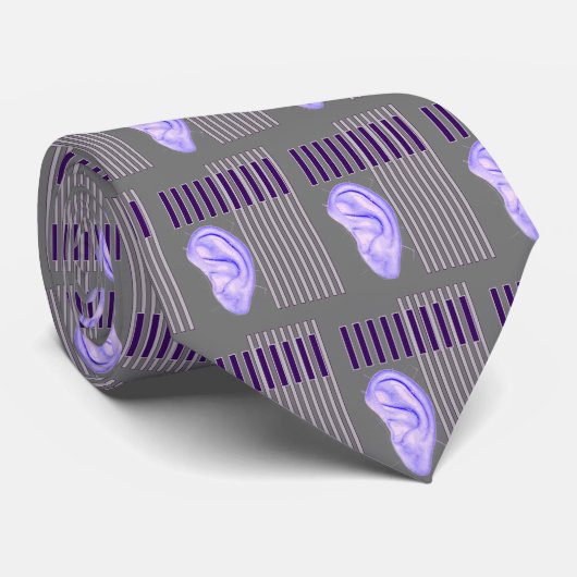 Specialiteit audioloog stropdas (Opgerold)