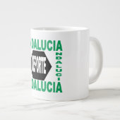 Specialiteit Mok Jumbo wit ANDALUCIA DEPORTE (Voorkant rechts)