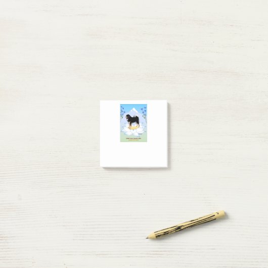 Specialiteit Tibetaanse Mastiff Post-It Notes (Op bureau)