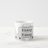 Specialiteit voor honing Bunny Cute Mok personalis (Voorkant)